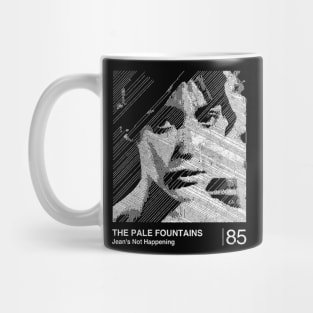 The Pale Fountains / Minimalist Graphic Artwork Design Mug